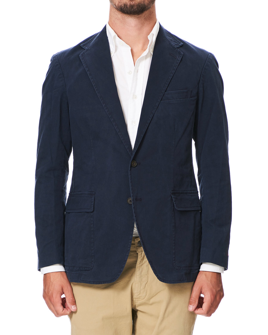 Herre | Dressjakker | Polo Ralph Lauren | Cotton Stretch Sportcoat Nautical Ink