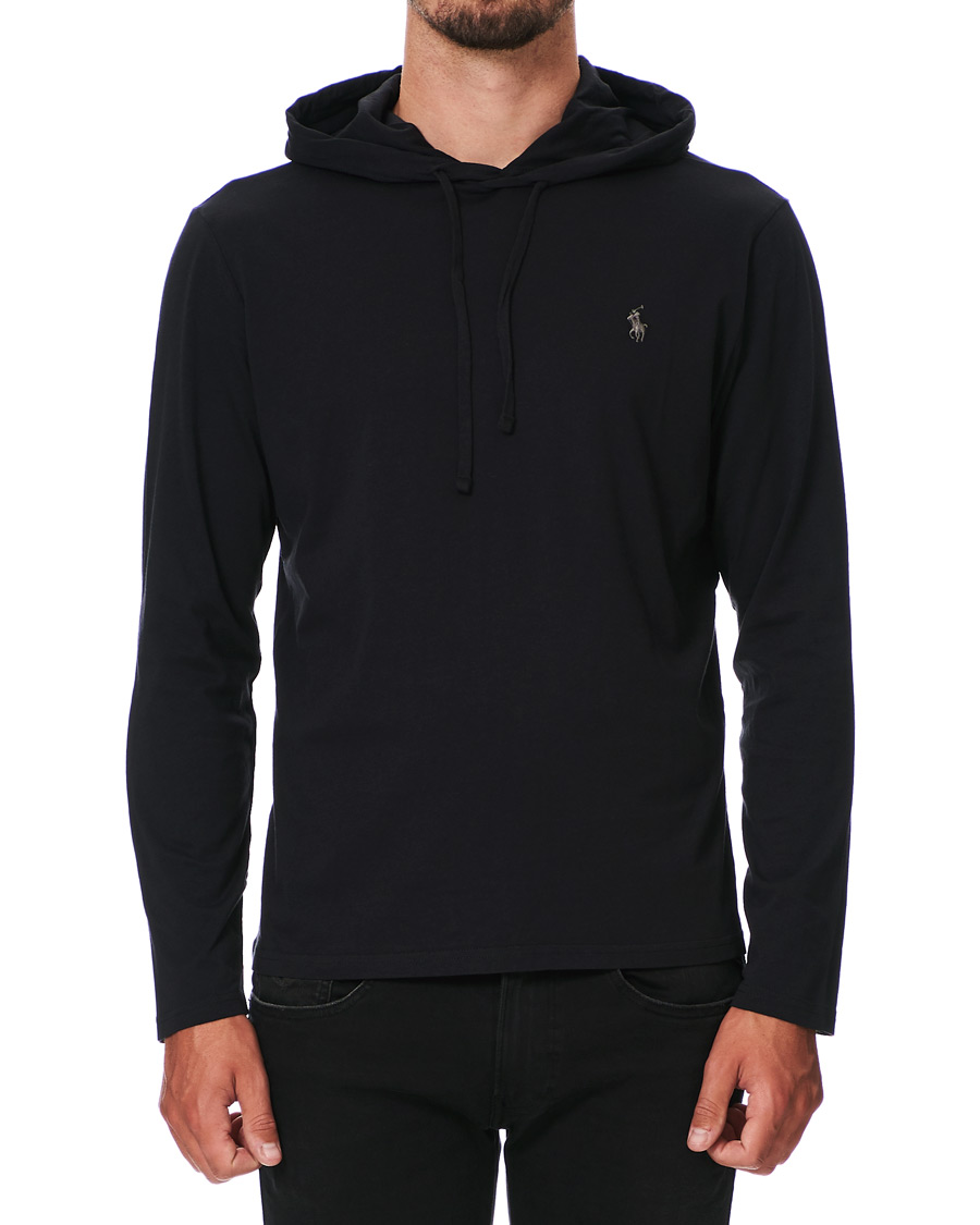 Herre | Gensere | Polo Ralph Lauren | Long Sleeve Hoodie Polo Black