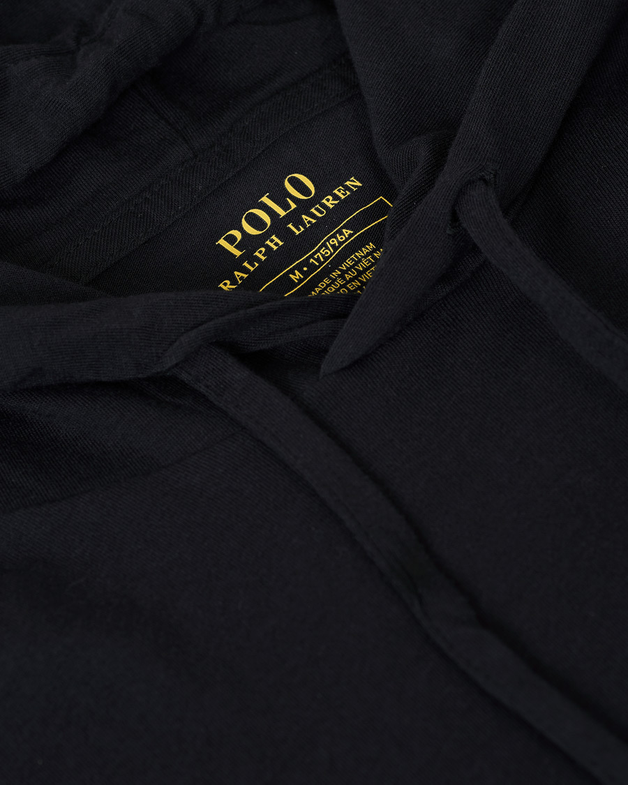 Herre | Gensere | Polo Ralph Lauren | Long Sleeve Hoodie Polo Black