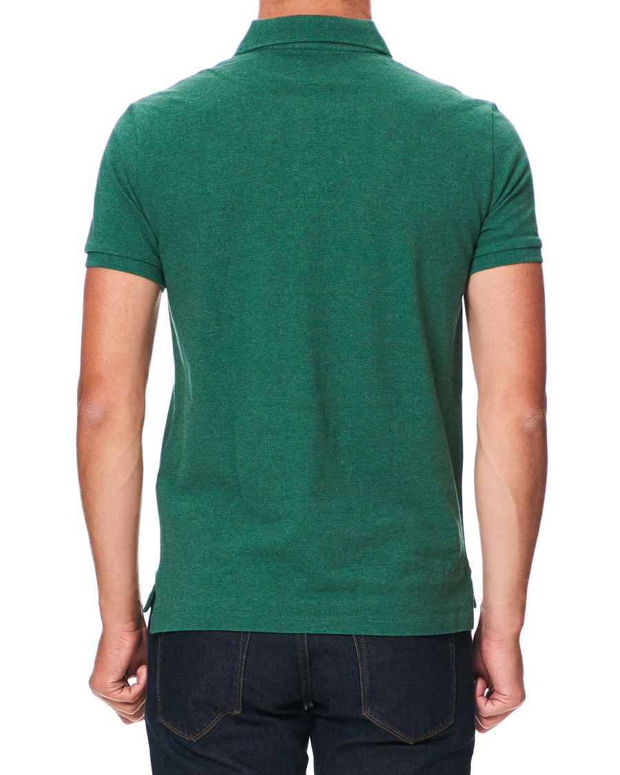 Herre | Pikéer | Polo Ralph Lauren | Custom Slim Fit Polo Green Heather