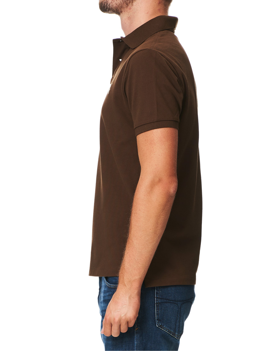Herre | Pikéer | Polo Ralph Lauren | Custom Slim Fit Polo Cooper Brown