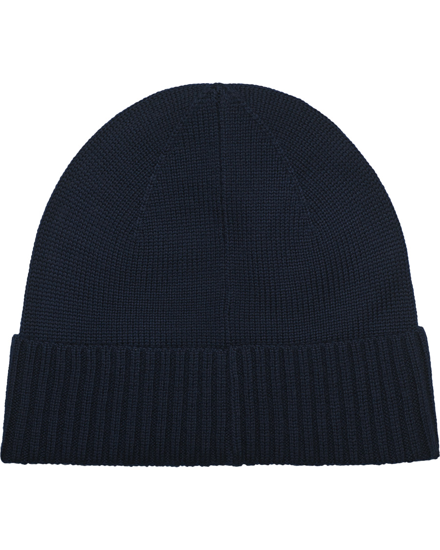 Herre | Polo Ralph Lauren Merino Wool Beanie Piper Navy | Polo Ralph Lauren | Merino Wool Beanie Piper Navy