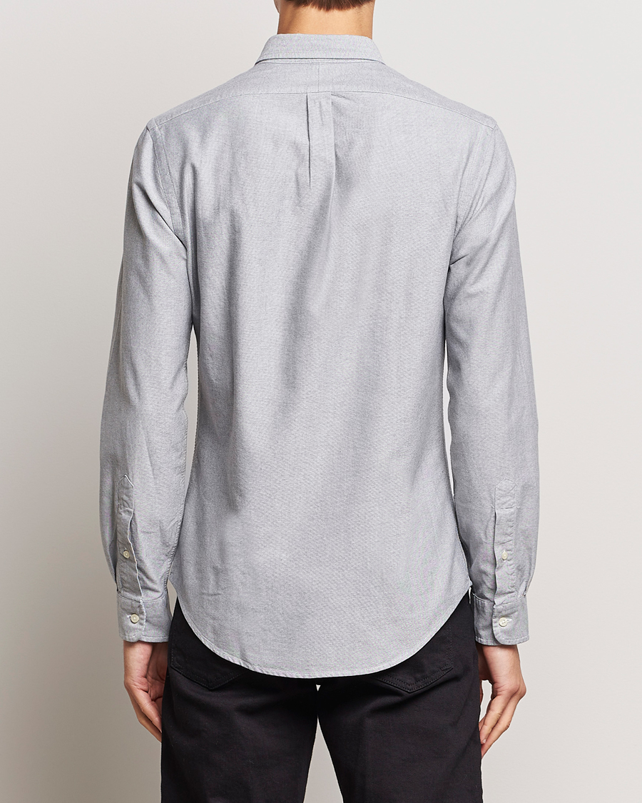 Herre | Skjorter | Polo Ralph Lauren | Slim Fit Oxford Button Down Shirt Slate