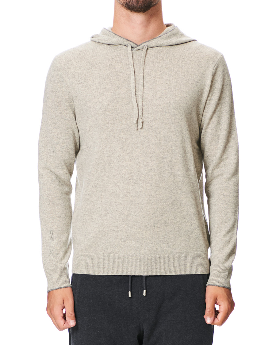Herre | Gensere | RLX Ralph Lauren | Washable Cashmere Hoodie Dark Sport Heather