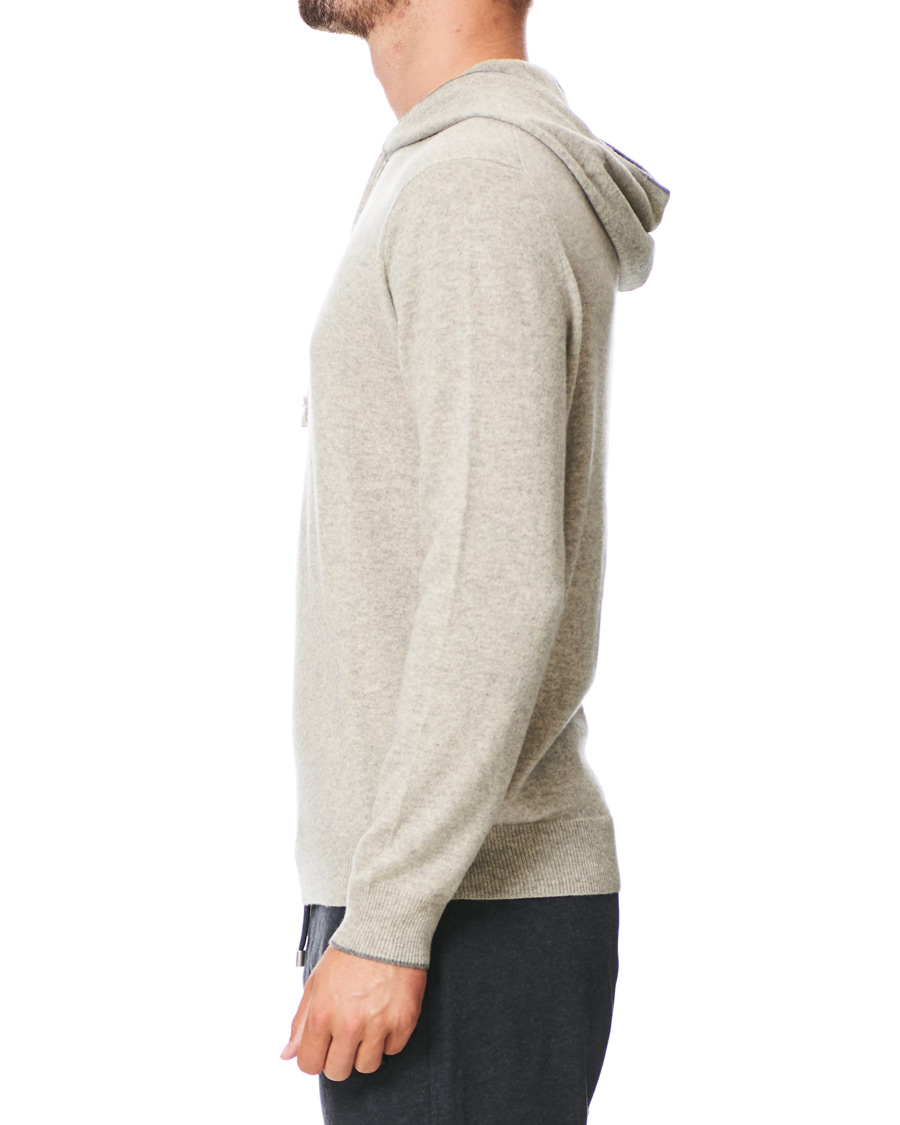 Herre | Gensere | RLX Ralph Lauren | Washable Cashmere Hoodie Dark Sport Heather