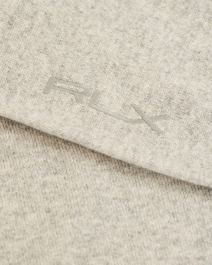 Herre | Gensere | RLX Ralph Lauren | Washable Cashmere Hoodie Dark Sport Heather