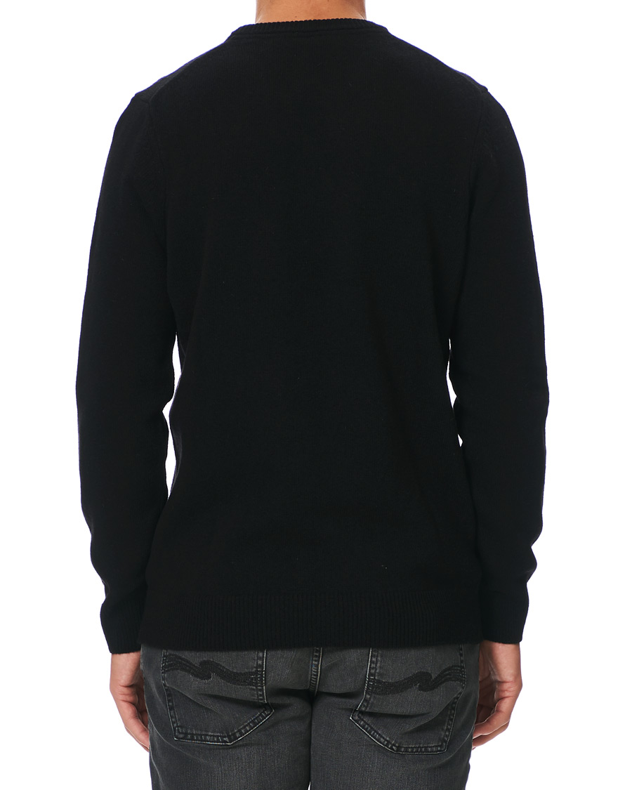Herre | Gensere | Lyle & Scott | Lambswool Crew Neck Pullover Black