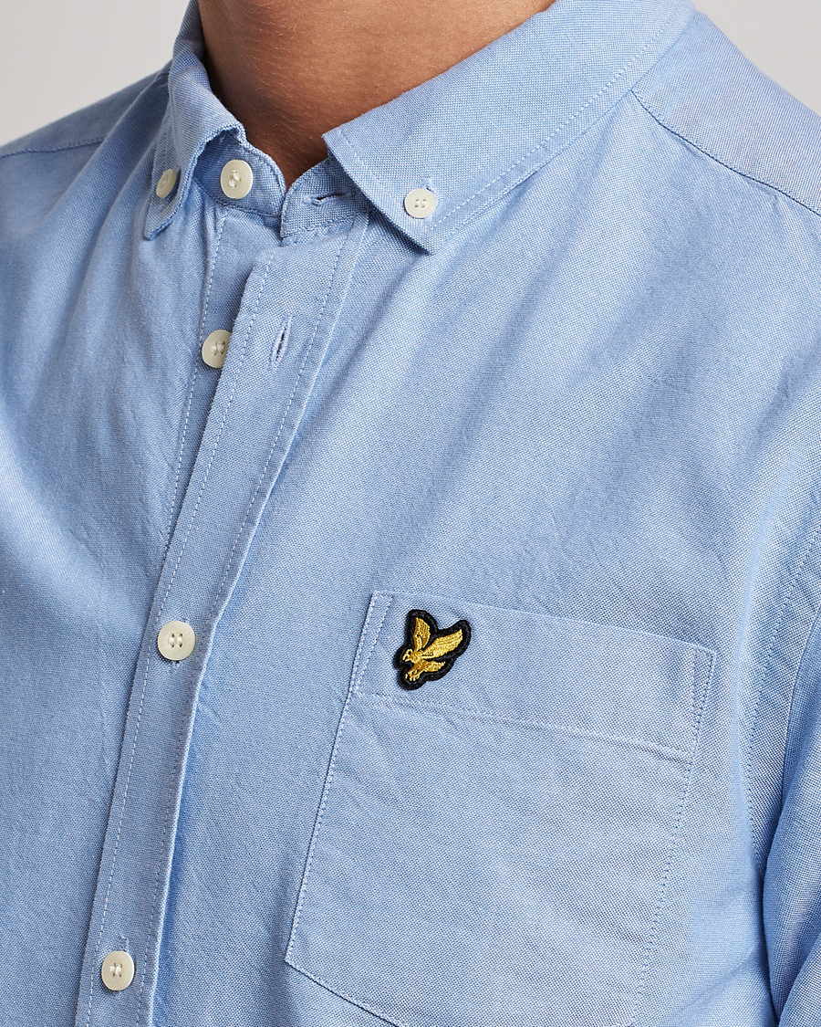 Herre | Skjorter | Lyle & Scott | Lightweight Oxford Shirt Riviera Blue