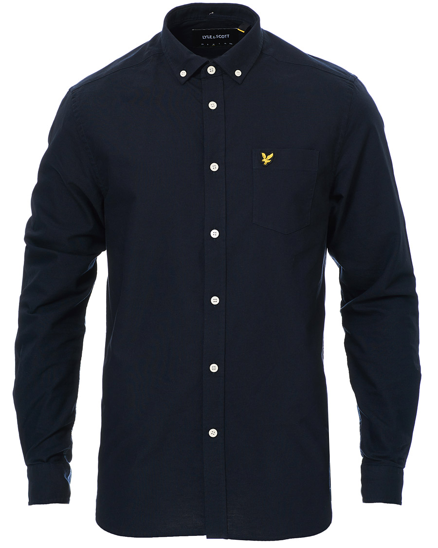 Herre | Skjorter | Lyle & Scott | Lightweight Oxford Shirt Dark Navy