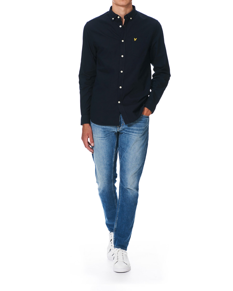 Herre | Skjorter | Lyle & Scott | Lightweight Oxford Shirt Dark Navy