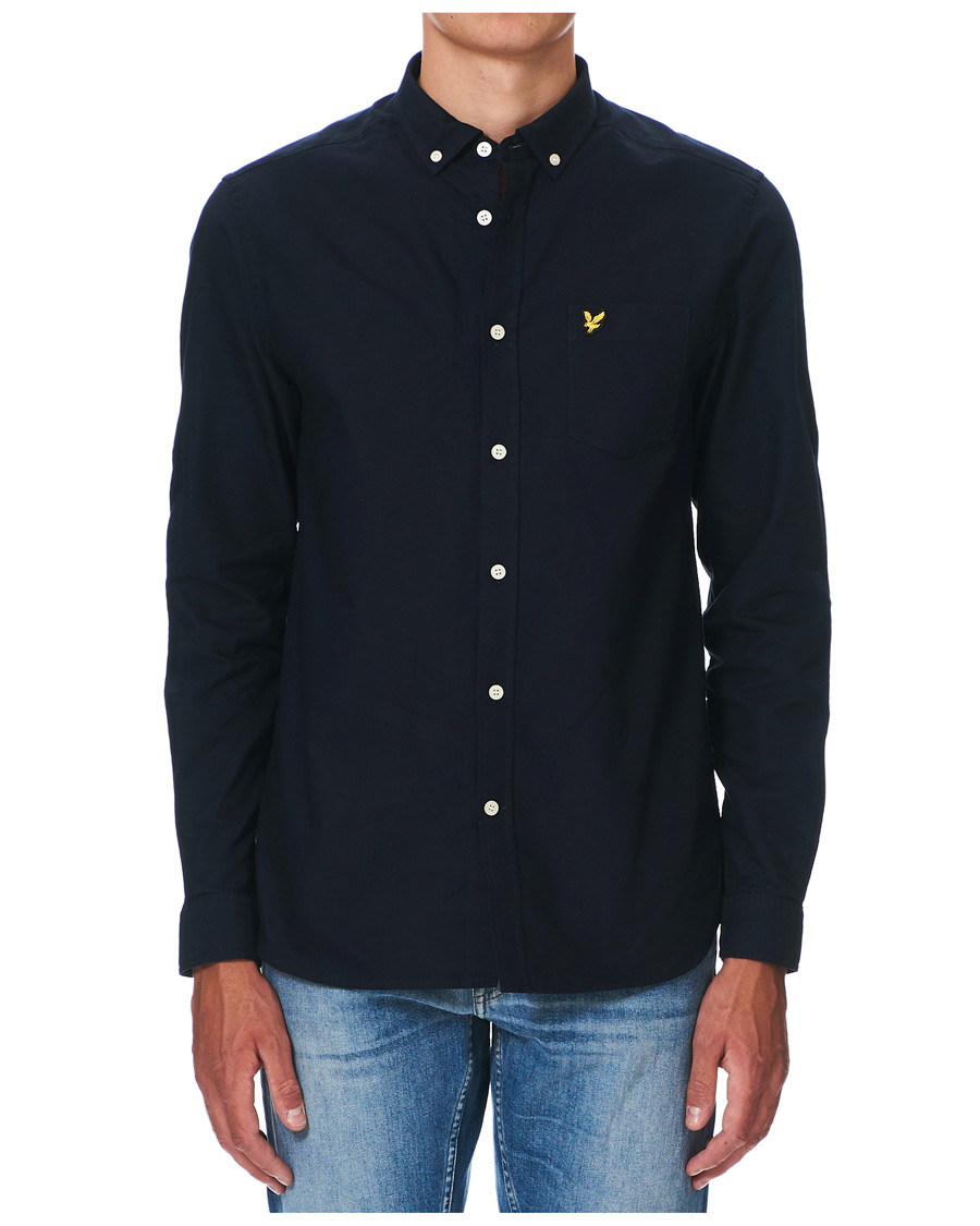 Herre | Skjorter | Lyle & Scott | Lightweight Oxford Shirt Dark Navy