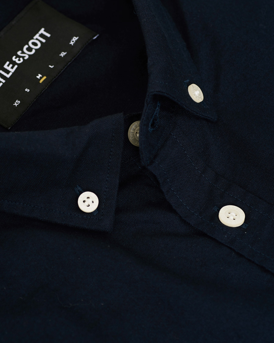 Herre | Skjorter | Lyle & Scott | Lightweight Oxford Shirt Dark Navy