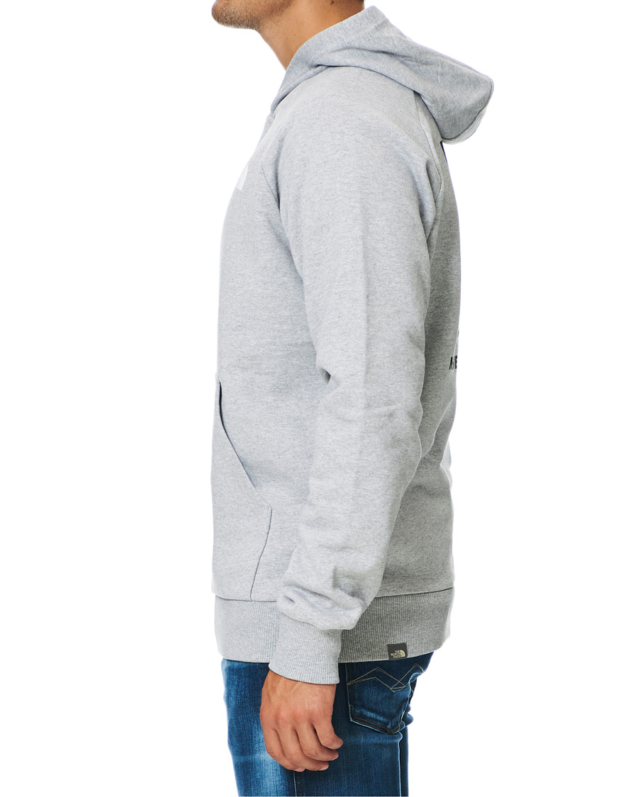 Herre | Gensere | The North Face | Raglan Redbox Hoodie Grey Heather