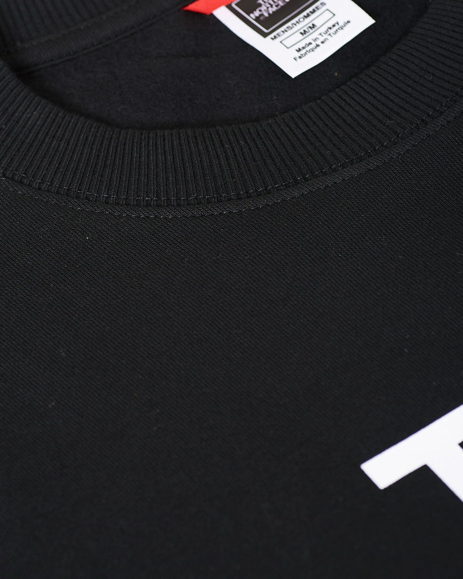 Herre | Gensere | The North Face | Standard Crew Neck Sweatshirt Black