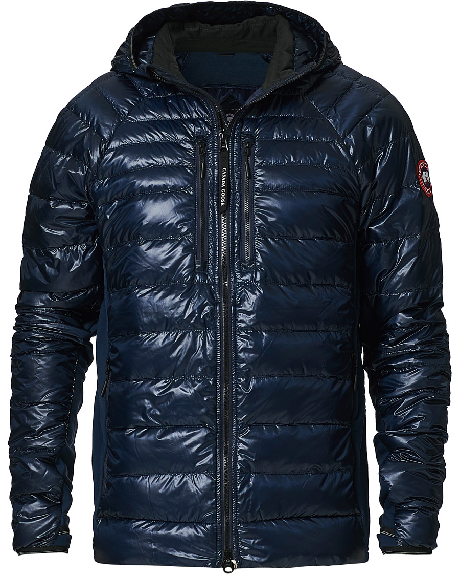 Herre | Jakker | Canada Goose | Hybridge Lite Hooded Jacket Atlantic Navy
