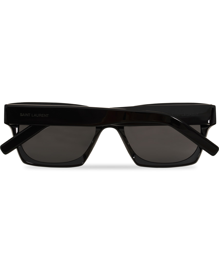 Herre | Saint Laurent SL 402 Sunglasses Black/Silver | Saint Laurent | SL 402 Sunglasses Black/Silver