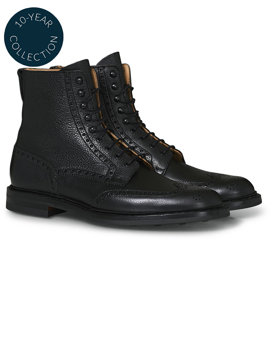 Herre | | Crockett & Jones x Tärnsjö Garveri | Islay Country Grain Dainite Black Calf