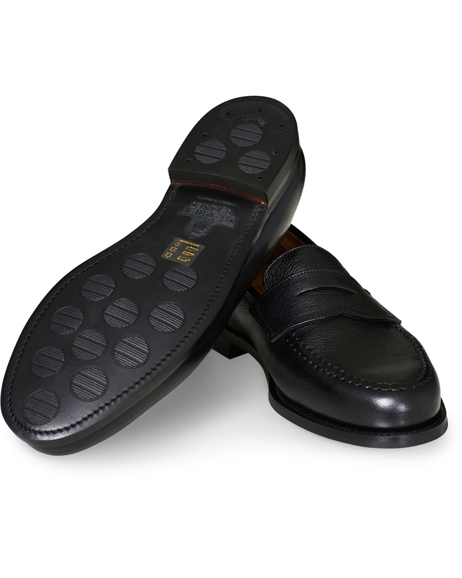 Herre | Crockett & Jones x Tärnsjö Garveri Boston Scotch Grain City Sole Black Calf | Crockett & Jones x Tärnsjö Garveri | Boston Scotch Grain City Sole Black Calf