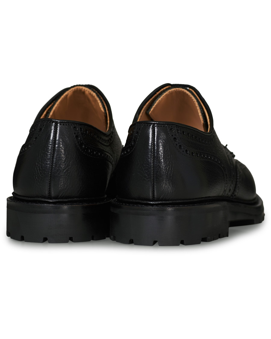 Herre | | Crockett & Jones x Tärnsjö Garveri | Pembroke Scotch Grain Vibram Black Calf