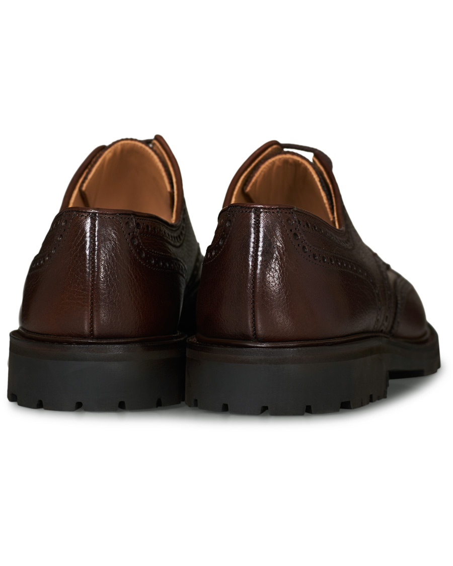 Herre | Crockett & Jones x Tärnsjö Garveri Pembroke Scotch Grain Vibram Dark Brown | Crockett & Jones x Tärnsjö Garveri | Pembroke Scotch Grain Vibram Dark Brown