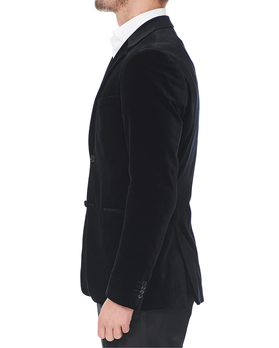 Herre | Dressjakker | Tiger of Sweden | Jamonte Velvet Blazer Black