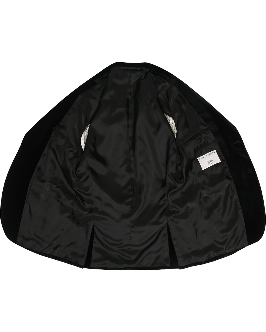 Herre | Dressjakker | Tiger of Sweden | Jamonte Velvet Blazer Black