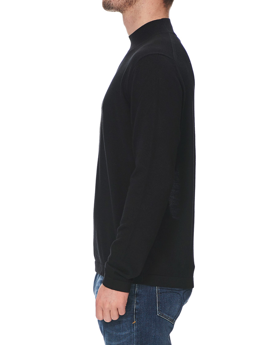 Herre | Gensere | Tiger of Sweden | Tern Wool Merino Mockneck Black