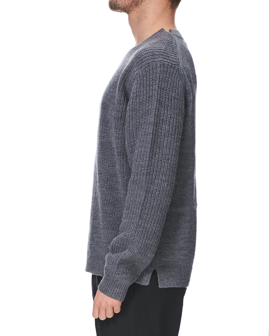 Herre | Gensere | Tiger of Sweden | Puffin Wool Merino Crew Neck Grey