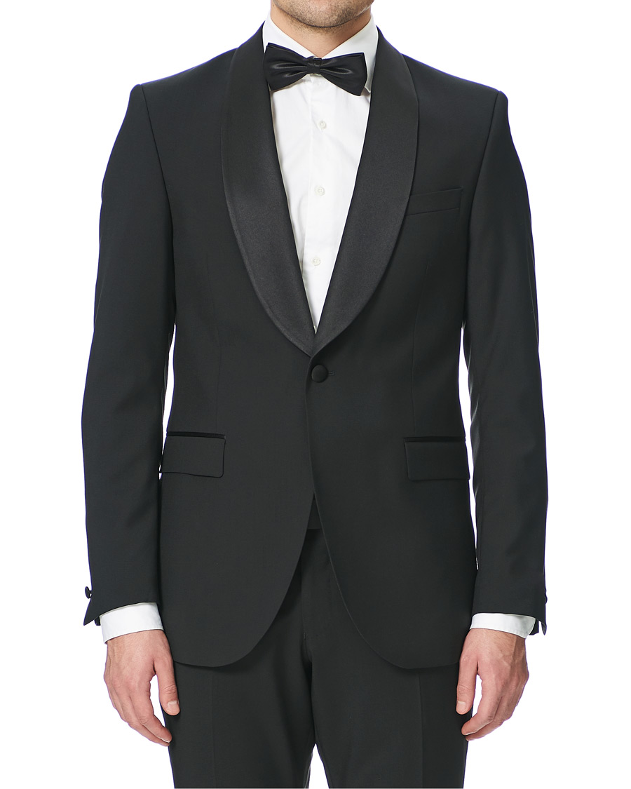 Herre | Dresser | Tiger of Sweden | Janson Tuxedo Shawl Collar Blazer Black