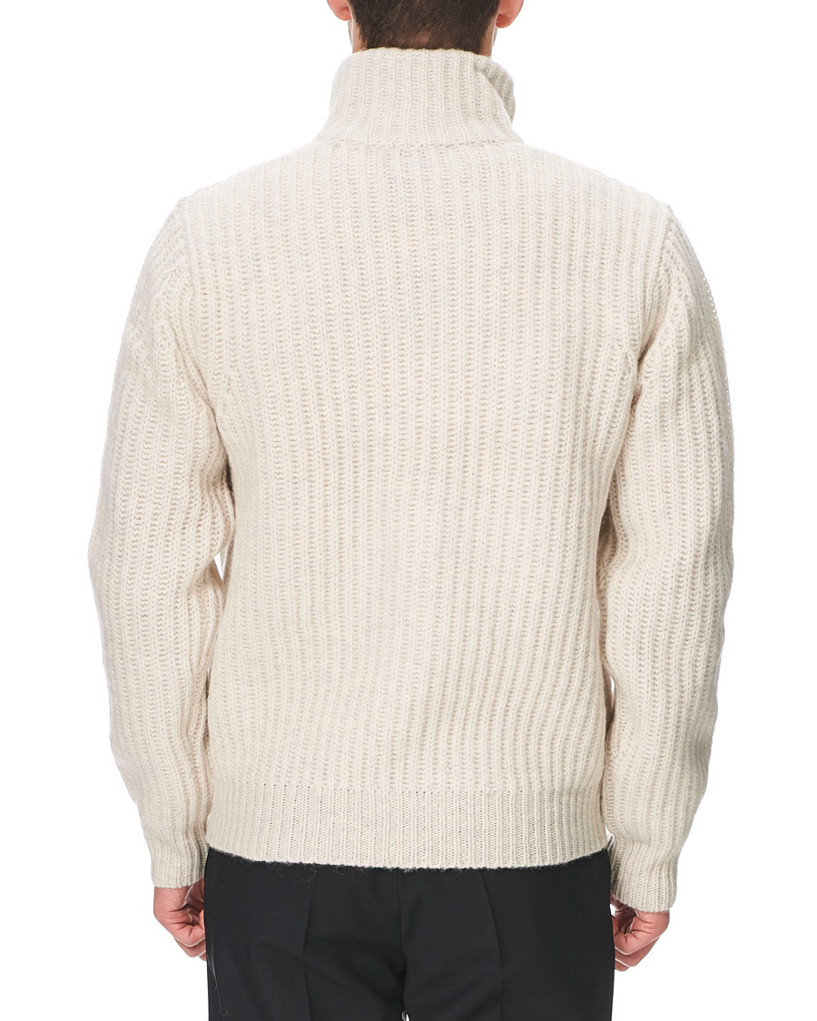 Herre | Gensere | Tiger of Sweden Jeans | Rynger Wool Full Zip Beige