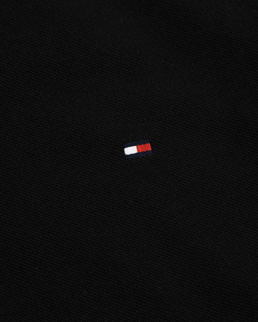 Herre | Pikéer | Tommy Hilfiger | Slim Fit Tipped Polo Black