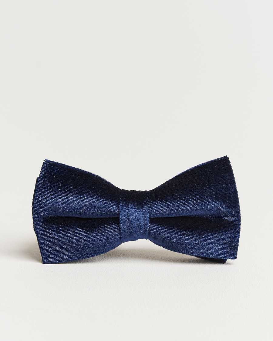 Herre | Sløyfer | Amanda Christensen | Velvet Pre Tie Navy