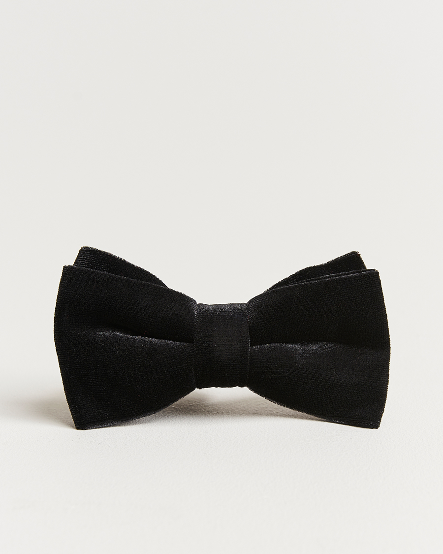 Herre | Sløyfer | Amanda Christensen | Velvet Pre Tie Black