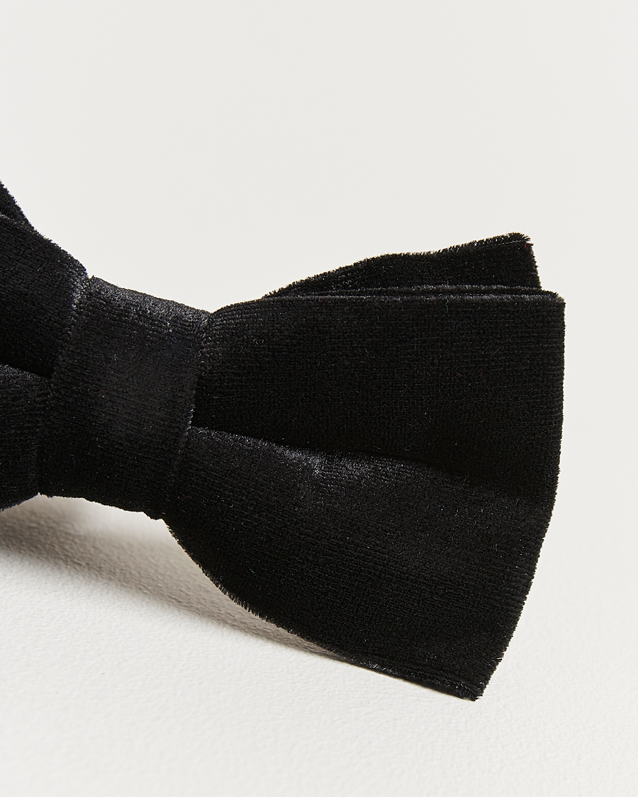 Herre | Sløyfer | Amanda Christensen | Velvet Pre Tie Black