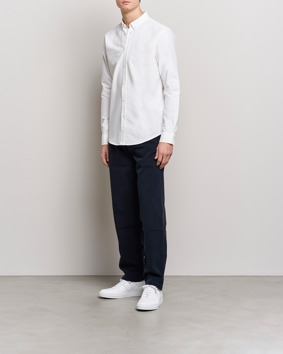Herre |  | Samsøe & Samsøe | Liam Button Down Shirt White