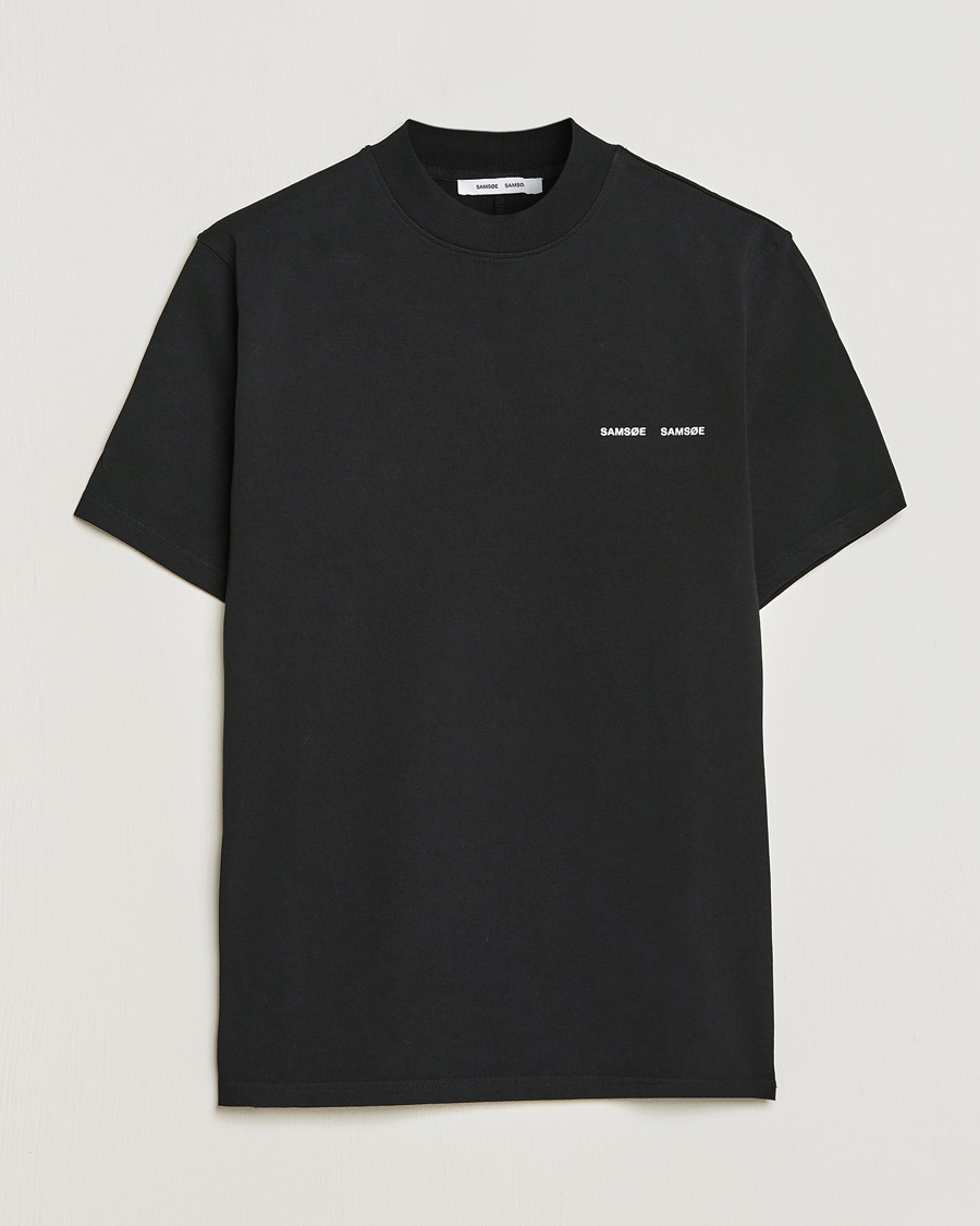 Herre | T-Shirts | Samsøe Samsøe | Norsbro Organic Cotton Tee Black