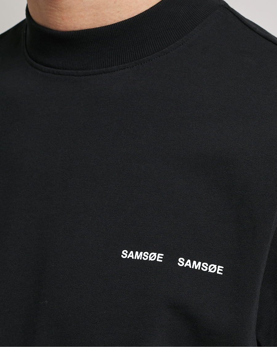 Herre | T-Shirts | Samsøe Samsøe | Norsbro Organic Cotton Tee Black