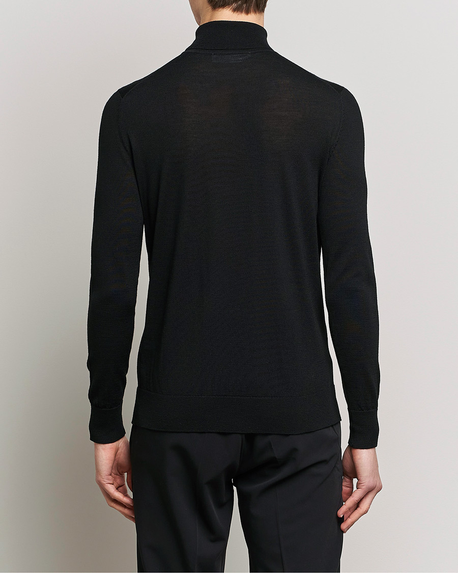 Herre | Gensere | Samsøe Samsøe | Flemming Superfine Merino Wool Roll Neck Black