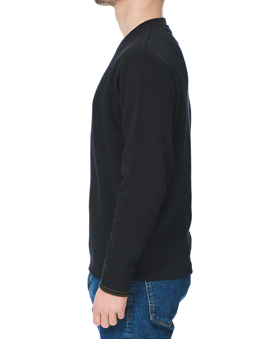 Herre | Gensere | Fred Perry | Graphic Sweatshirt Black