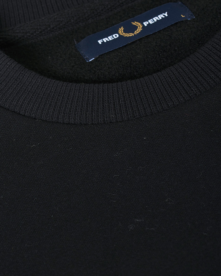 Herre | Gensere | Fred Perry | Graphic Sweatshirt Black