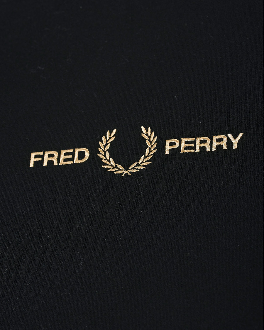 Herre | Gensere | Fred Perry | Graphic Sweatshirt Black
