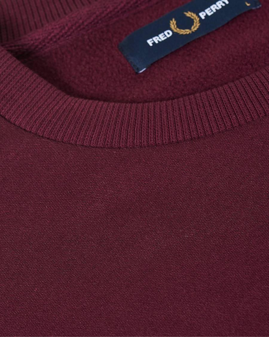 Herre | Gensere | Fred Perry | Graphic Sweatshirt Mahogany