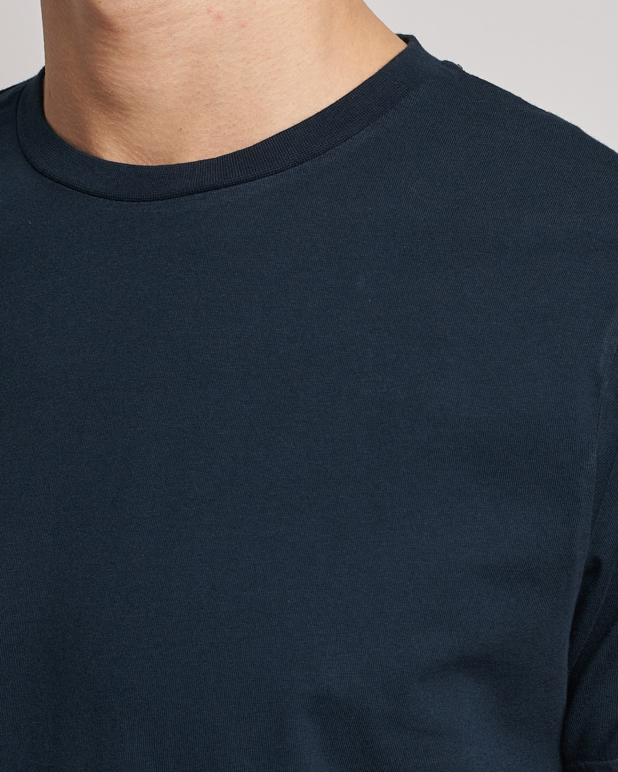 Herre | T-Shirts | Colorful Standard | Classic Organic T-Shirt Navy Blue