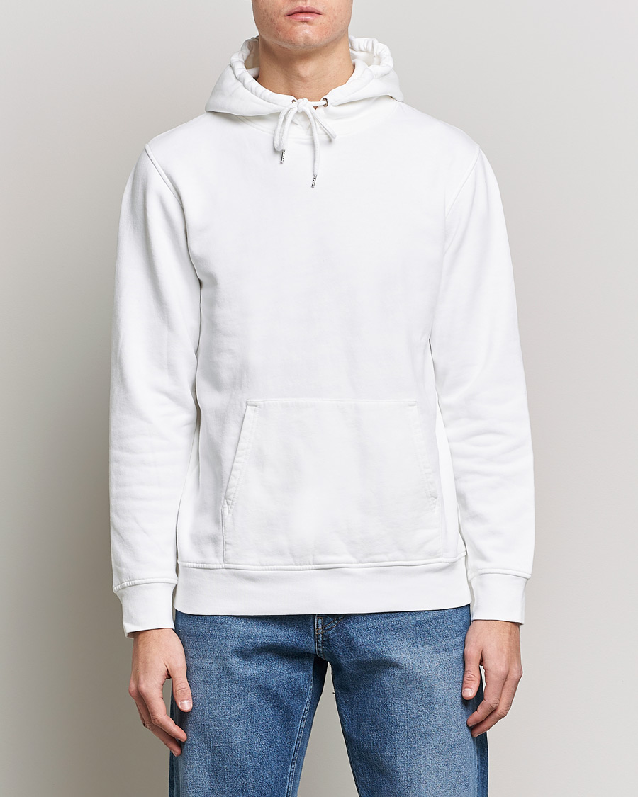 Herre | Hættetrøjer | Colorful Standard | Classic Organic Hood Optical White