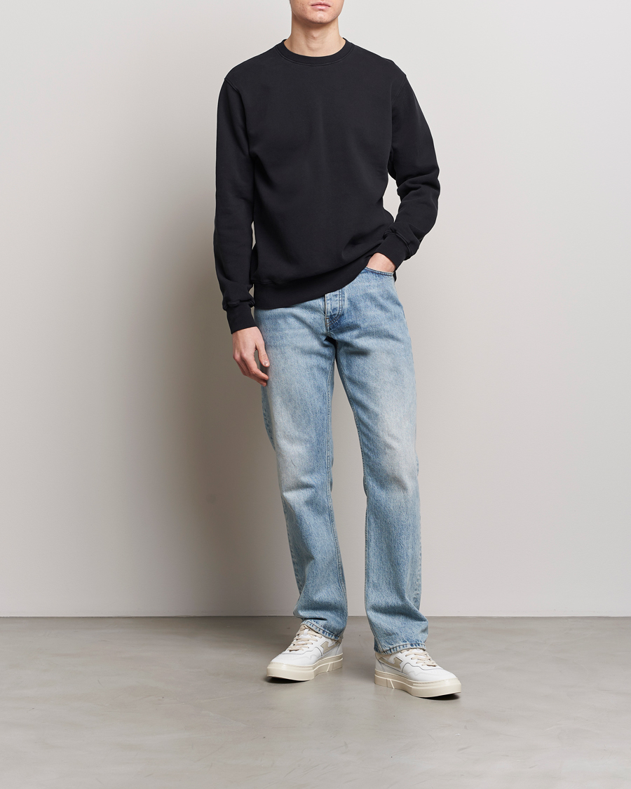 Herre | Gensere | Colorful Standard | Classic Organic Crew Neck Sweat Deep Black