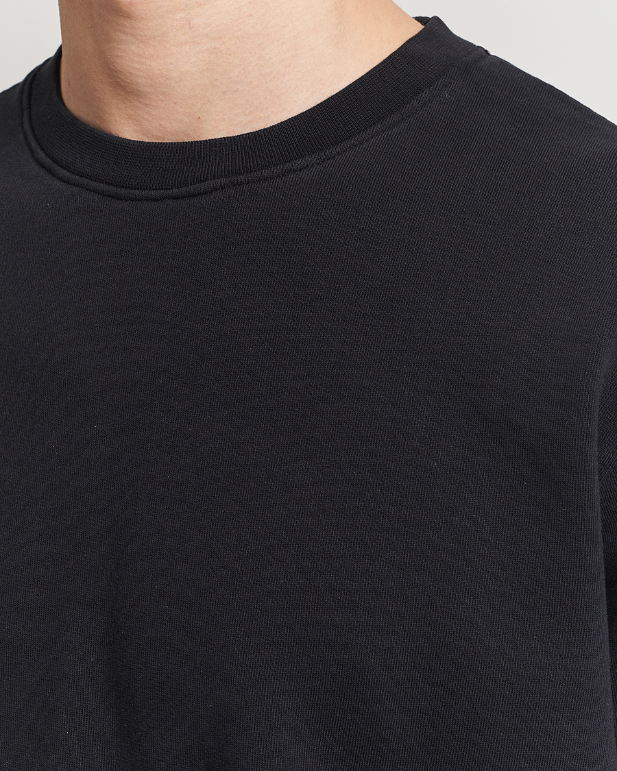 Herre | Gensere | Colorful Standard | Classic Organic Crew Neck Sweat Deep Black