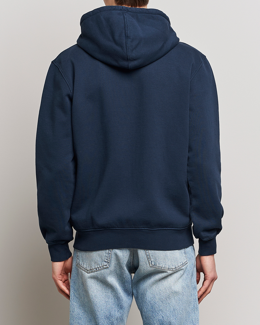 Herre | Gensere | Colorful Standard | Classic Organic Full Zip Hood Navy Blue