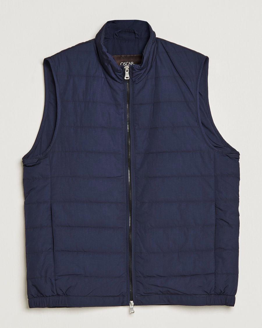 Herre | Vester | Oscar Jacobson | Liner Evo Waistcoat Navy