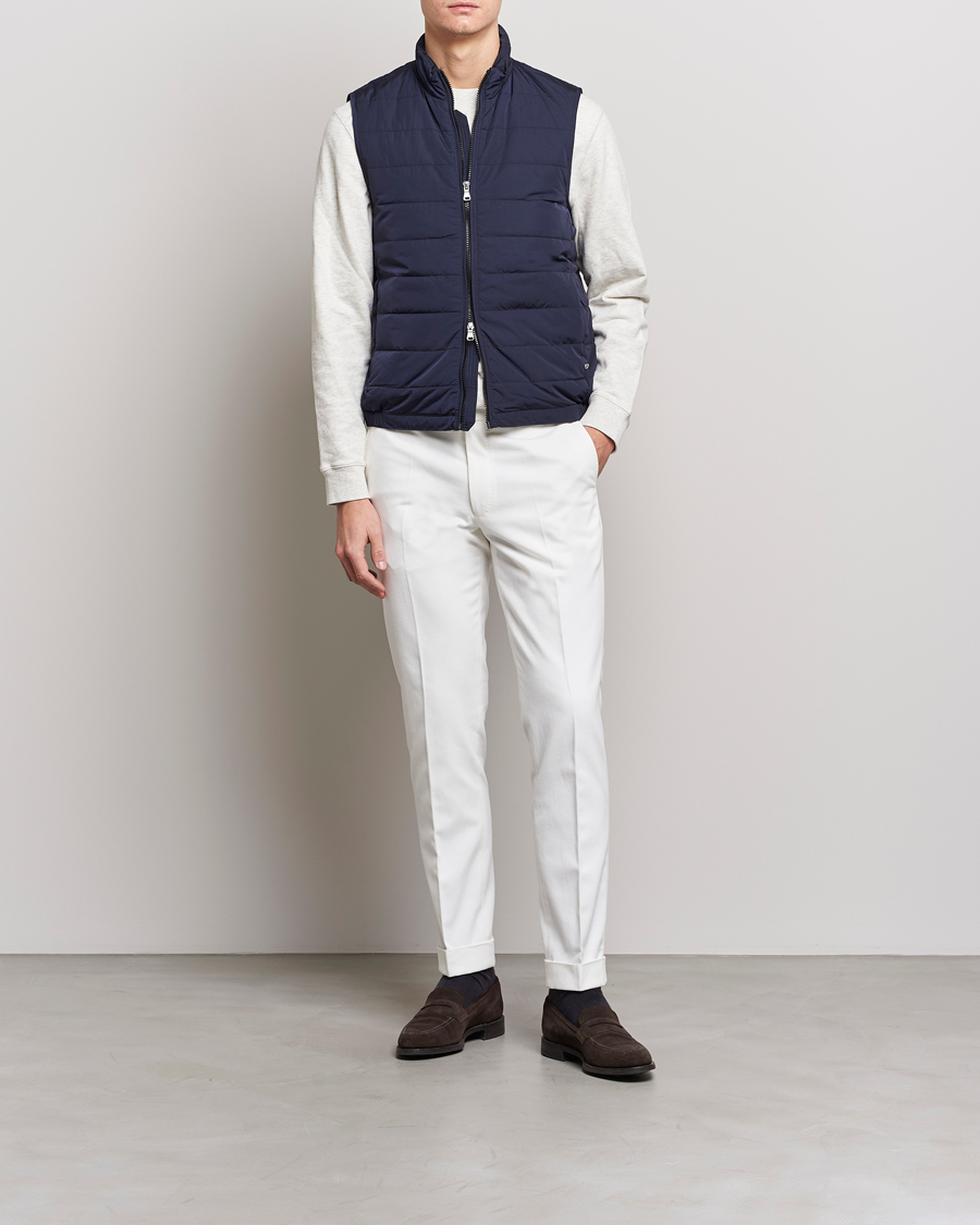 Herre | Vester | Oscar Jacobson | Liner Evo Waistcoat Navy