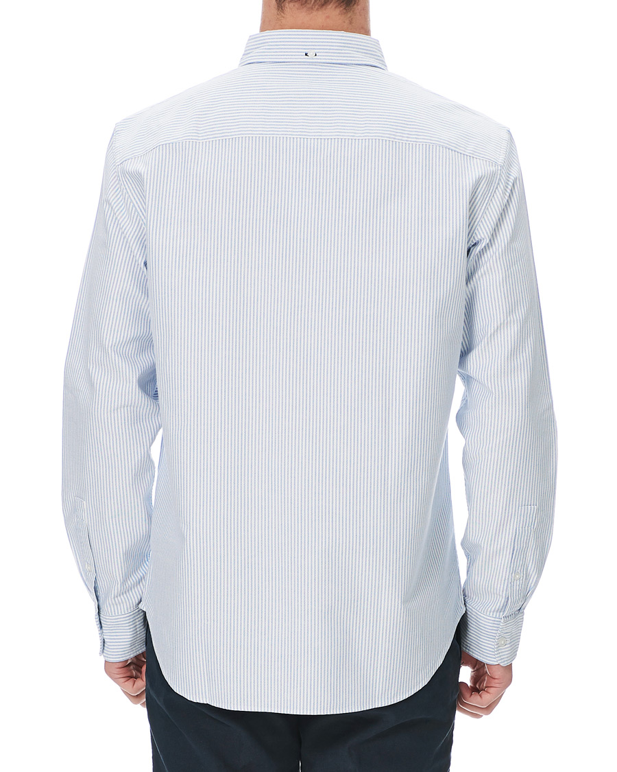 Herre | Skjorter | Club Monaco | Slim Fit Oxford Stripe Shirt Blue/White